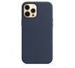 iPhone 12 Pro Max Silicone Case s MagSafe - Deep Navy design (tmavomodrý)