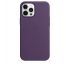 iPhone 12 Pro Max Silicone Case s MagSafe - Amethyst design (fialový)