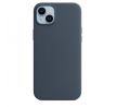 iPhone 14 Plus Silicone Case s MagSafe - Storm Blue design (modrý)