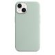 iPhone 14 Silicone Case s MagSafe - Succulent design (zelený)