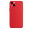 iPhone 14 Plus Silicone Case s MagSafe - (PRODUCT)RED™ design (červený)