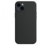 iPhone 14 Plus Silicone Case s MagSafe - Midnight design (čierny)