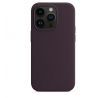 iPhone 14 Pro Silicone Case s MagSafe - Elderberry design (fialový)