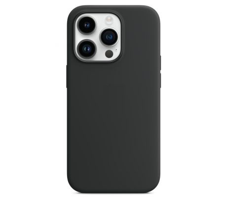 iPhone 14 Pro Silicone Case s MagSafe - Midnight design (čierny)