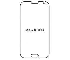 Hydrogel - Privacy Anti-Spy ochranná fólia - Samsung Galaxy Note 2