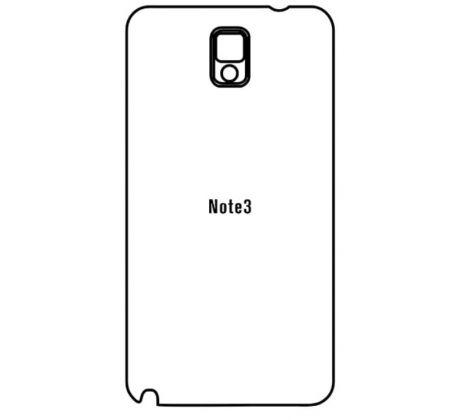 Hydrogel - matná zadná ochranná fólia - Samsung Galaxy Note 3