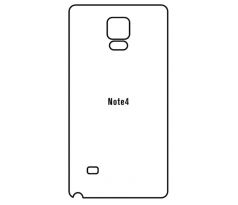 Hydrogel - zadná ochranná fólia - Samsung Galaxy Note 4