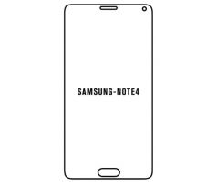 Hydrogel - matná ochranná fólia - Samsung Galaxy Note 4