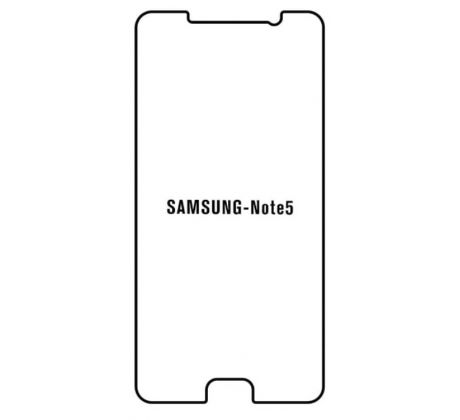 Hydrogel - matná ochranná fólia - Samsung Galaxy Note 5