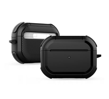 PÚZDRO/KRYT TECH-PROTECT ROUGH APPLE AIRPODS PRO 1 / 2 BLACK