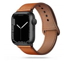 TECH-PROTECT LEATHERFIT APPLE WATCH 4 / 5 / 6 / 7 / 8 / SE (38 / 40 / 41 MM) BROWN