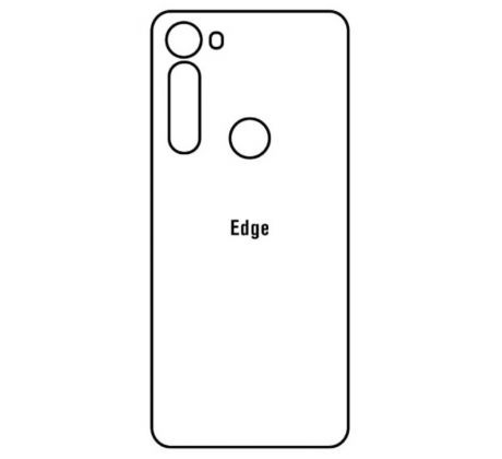 Hydrogel - matná zadná ochranná fólia - Motorola Edge