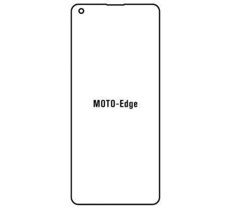 Hydrogel - matná ochranná fólia - Motorola Edge