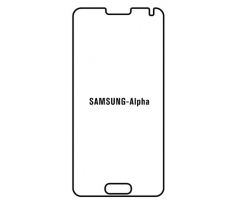 Hydrogel - ochranná fólia - Samsung Galaxy Alpha
