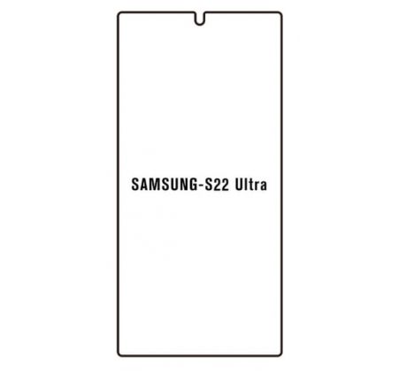 Hydrogel - ochranná fólia - Samsung Galaxy S22 Ultra (case friendly)