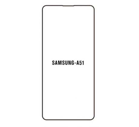 Hydrogel - ochranná fólia - Samsung Galaxy A51 (case friendly)