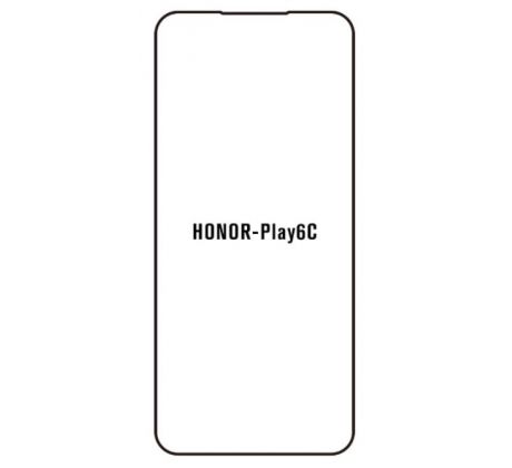 Hydrogel - ochranná fólia - Huawei Honor Play 6C (case friendly)