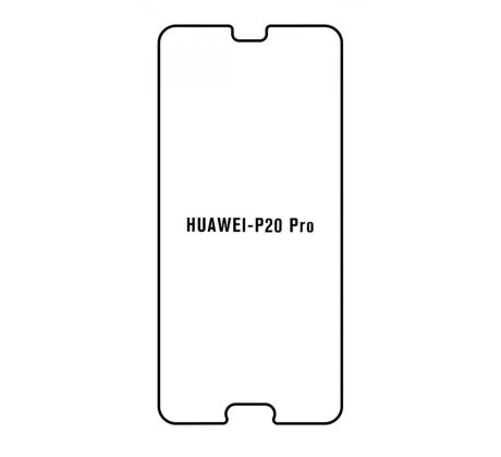 Hydrogel - ochranná fólia - Huawei P20 Pro (case friendly)