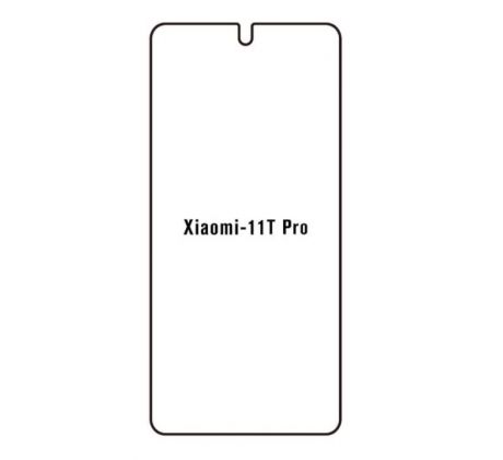 Hydrogel - ochranná fólia - Xiaomi 11T Pro (case friendly)