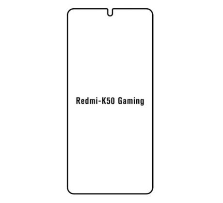 Hydrogel - ochranná fólia - Xiaomi Redmi K50 Gaming (case friendly)
