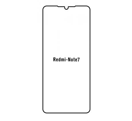 Hydrogel - ochranná fólia - Xiaomi Redmi Note 7 (case friendly)