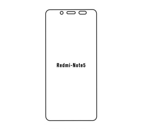 Hydrogel - ochranná fólia - Xiaomi Redmi Note 5 (case friendly)