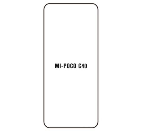 Hydrogel - ochranná fólia - Xiaomi Poco C40 (case friendly)