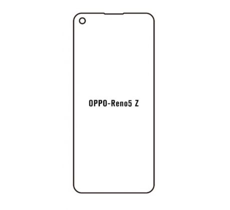 Hydrogel - ochranná fólia - OPPO Reno5 Z 5G  (case friendly)