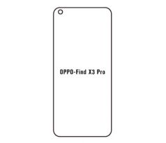 Hydrogel - ochranná fólia - OPPO Find X3 Pro 5G (case friendly)