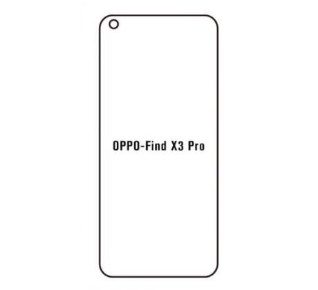 Hydrogel - ochranná fólia - OPPO Find X3 Pro 5G (case friendly)