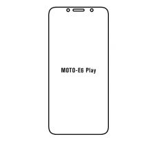 Hydrogel - ochranná fólia - Motorola Moto E6 Play (case friendly)