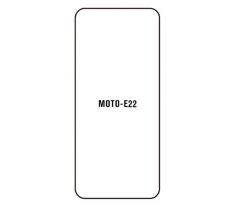 Hydrogel - ochranná fólia - Motorola Moto E22/E22i (case friendly)
