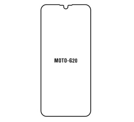 Hydrogel - ochranná fólia - Motorola Moto G20 (case friendly)