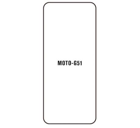 Hydrogel - ochranná fólia - Motorola Moto G51 5G (case friendly)