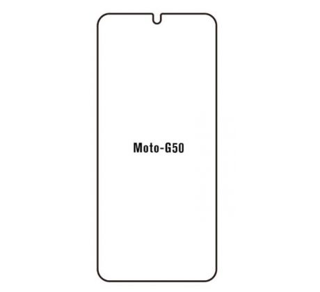 Hydrogel - ochranná fólia - Motorola Moto G50 (case friendly)