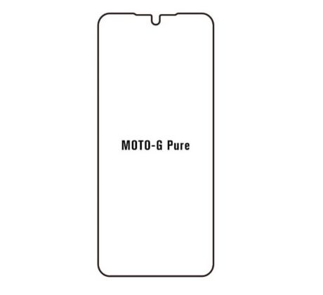 Hydrogel - ochranná fólia - Motorola G Pure (case friendly)