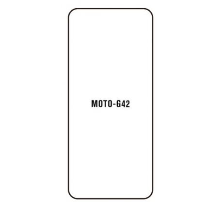 Hydrogel - ochranná fólia - Motorola Moto G42 (case friendly)