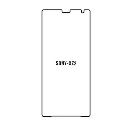 Hydrogel - ochranná fólia - Sony Xperia XZ2 (case friendly)