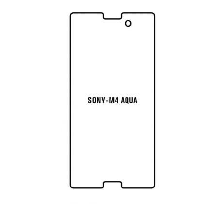 Hydrogel - ochranná fólia - Sony Xperia M4 Aqua (case friendly)
