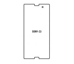 Hydrogel - ochranná fólia - Sony Xperia Z3 (case friendly)