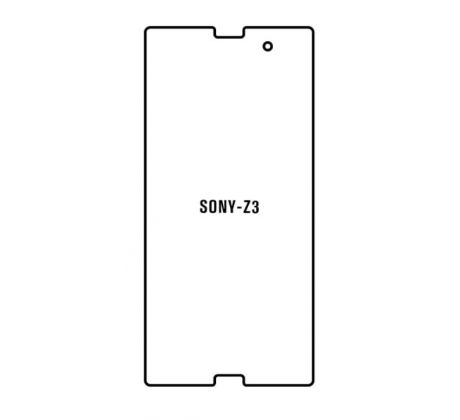 Hydrogel - ochranná fólia - Sony Xperia Z3 (case friendly)