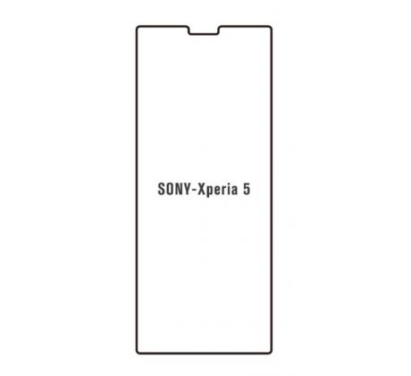Hydrogel - ochranná fólia - Sony Xperia 5 (case friendly)