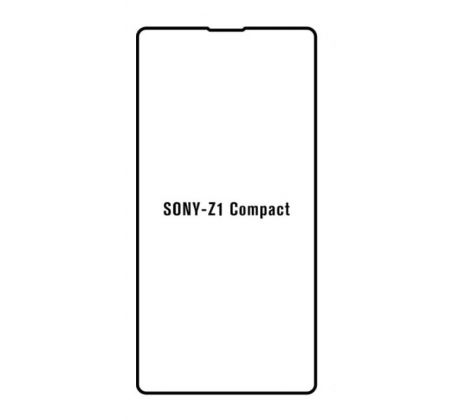 Hydrogel - ochranná fólia - Sony Xperia Z1 compact (case friendly)