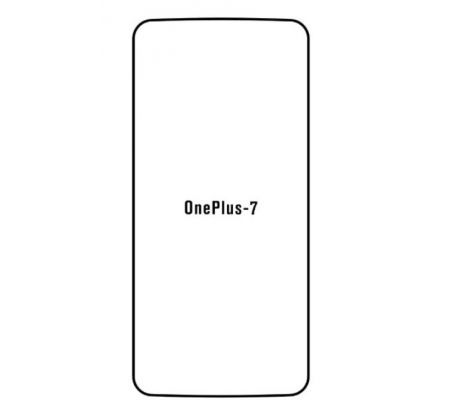 Hydrogel - ochranná fólia - OnePlus 7  (case friendly)