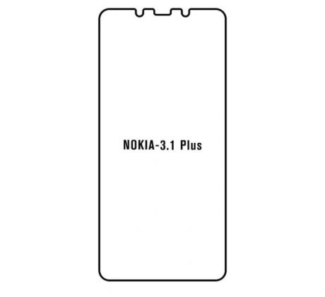 Hydrogel - ochranná fólia - Nokia 3.1 Plus (case friendly)