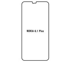 Hydrogel - ochranná fólia - Nokia 6.1 Plus (Nokia X6) (case friendly)
