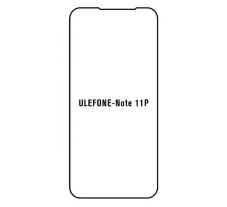 Hydrogel - ochranná fólia - Ulefone Note 11P (case friendly)