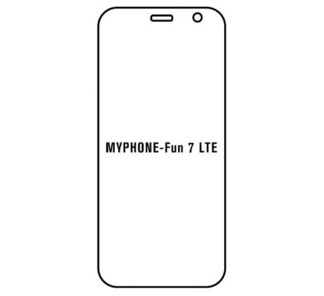 Hydrogel - ochranná fólia - MyPhone Fun 7 LTE
