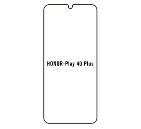 Hydrogel - ochranná fólia - Huawei Honor Play 40 Plus (case friendly) 