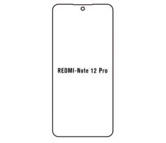 Hydrogel - matná ochranná fólia - Xiaomi Redmi Note 12 Pro